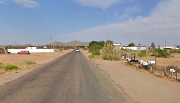 The desert neighborhood in Chaparall, New Mexico, wher<em></em>e Lucero allegedly broke in and made himself comfortable 