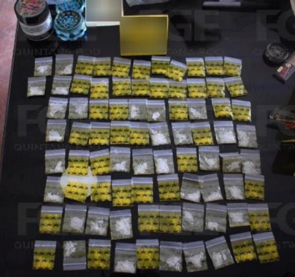 Officials also took out a large drug operation in the resort town that operated out of a call center for tourists. 