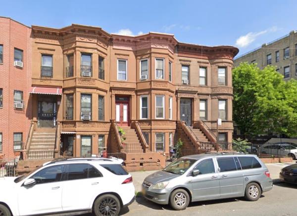 A townhouse in Brooklyn.