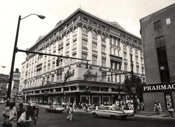 In Baltimore, the corner of Lexington and Howard streets was home to four department stores: Hecht's, Hochschild Kohn, Hutzler's and Stewart's. All are long gone with the last, Hutzler's, closing in 1989. (Baltimore Sun Staff)